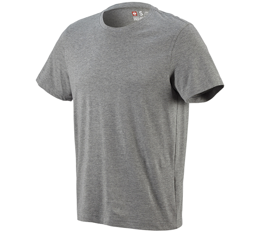 Maglie | Pullover | Camicie: e.s. t-shirt cotton + grigio sfumato