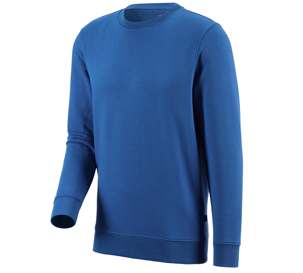Maglie | Pullover | Camicie: e.s. felpa poly cotton + blu genziana