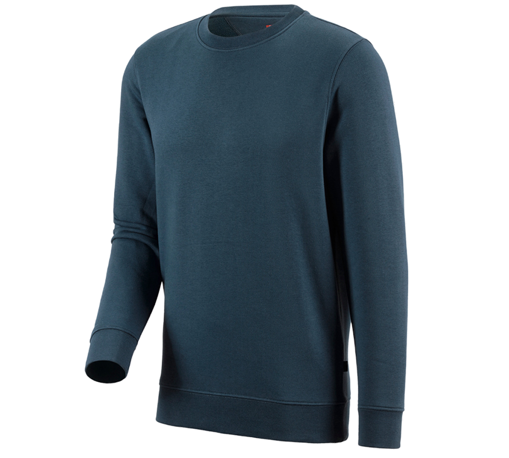 Maglie | Pullover | Camicie: e.s. felpa poly cotton + blu mare