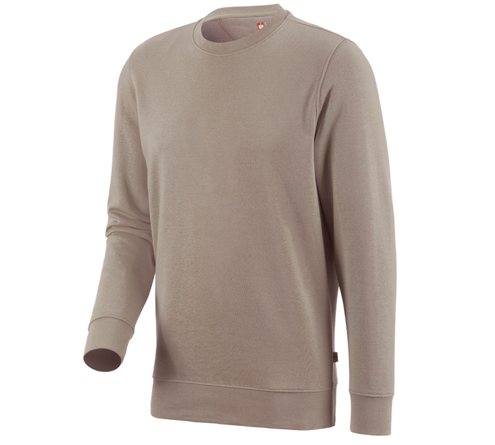 Maglie | Pullover | Camicie: e.s. felpa poly cotton + argilla
