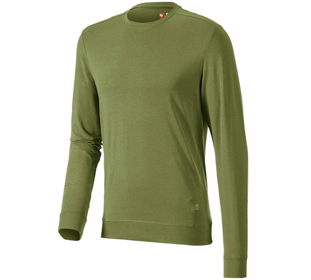 Maglie | Pullover | Camicie: e.s. longsleeve cotton stretch + bosco