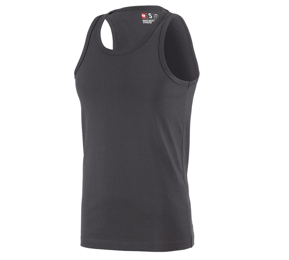 Maglie | Pullover | Camicie: e.s. Athletic-Shirt cotton + antracite 