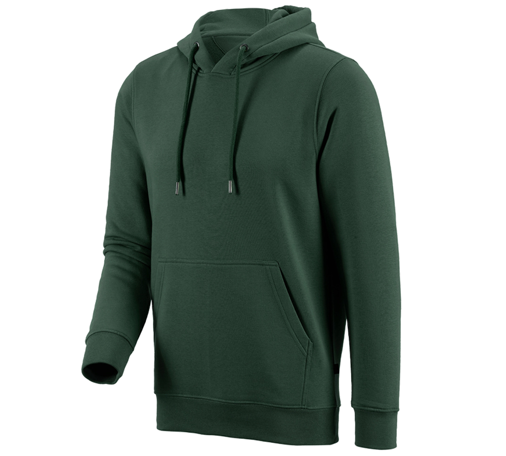 Maglie | Pullover | Camicie: e.s. hoody-felpa poly cotton + verde
