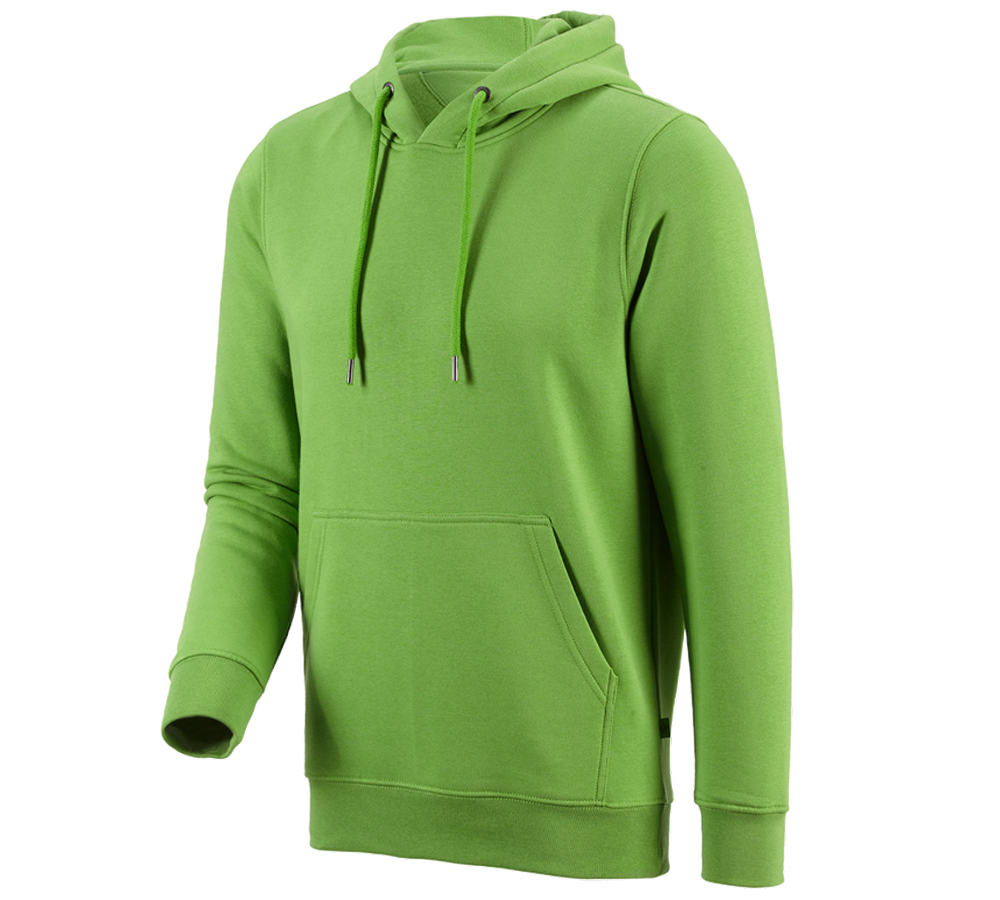 Maglie | Pullover | Camicie: e.s. hoody-felpa poly cotton + verde mare