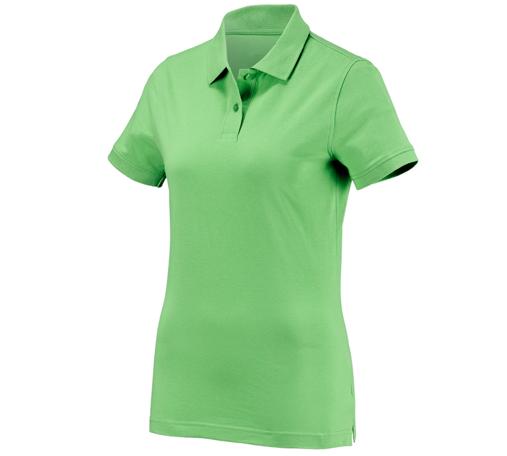 Maglie | Pullover | Bluse: e.s. polo cotton, donna + verde mela