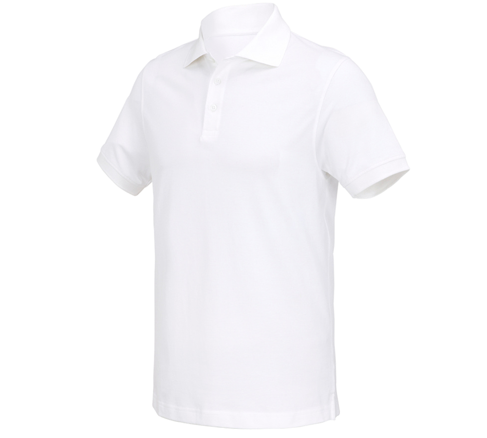 Maglie | Pullover | Camicie: e.s. polo cotton Deluxe + bianco