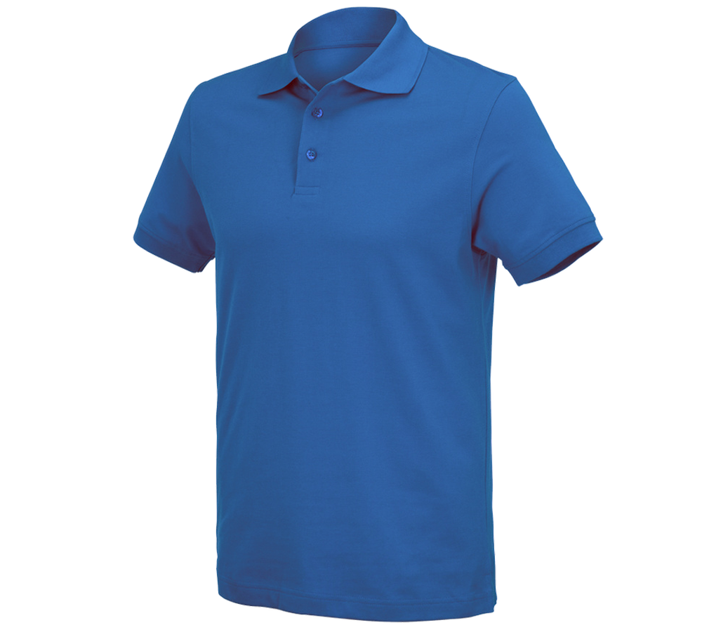 Maglie | Pullover | Camicie: e.s. polo cotton Deluxe + blu genziana