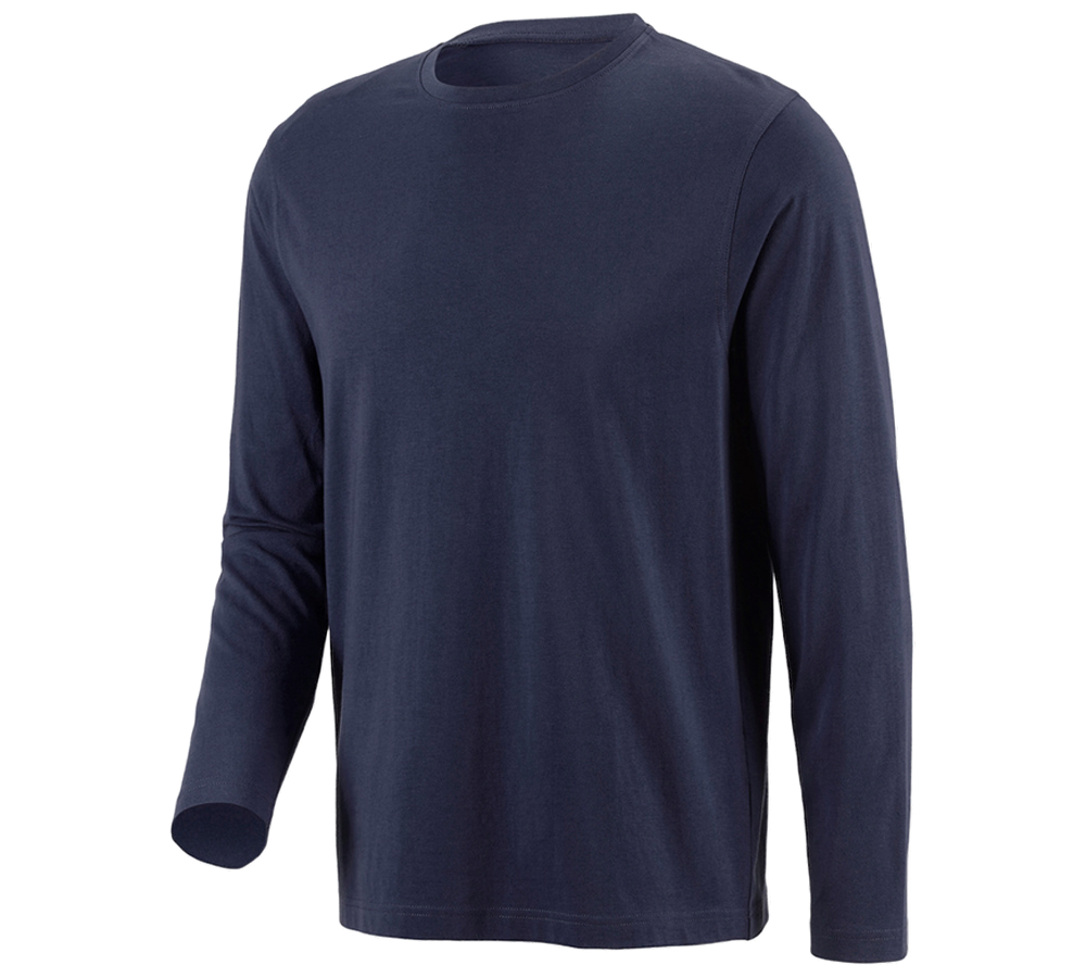 Maglie | Pullover | Camicie: e.s. longsleeve cotton + blu scuro