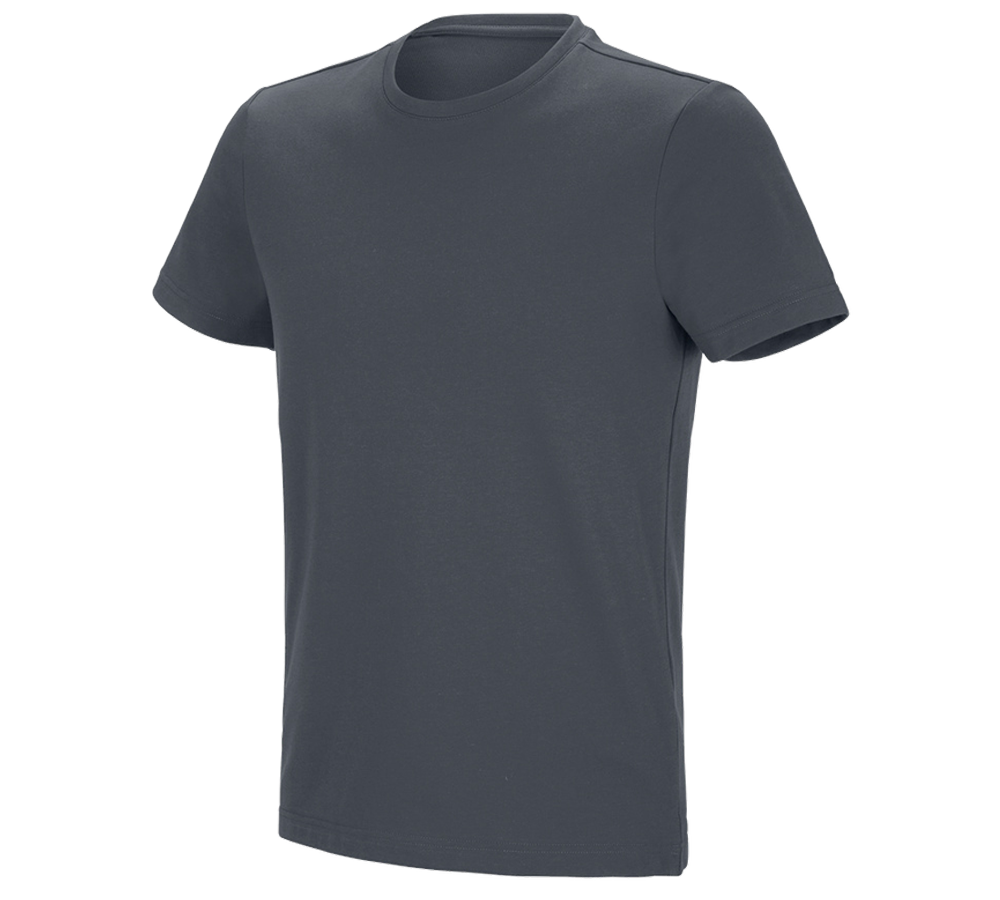 Temi: e.s. t-shirt funzionale poly cotton + antracite 