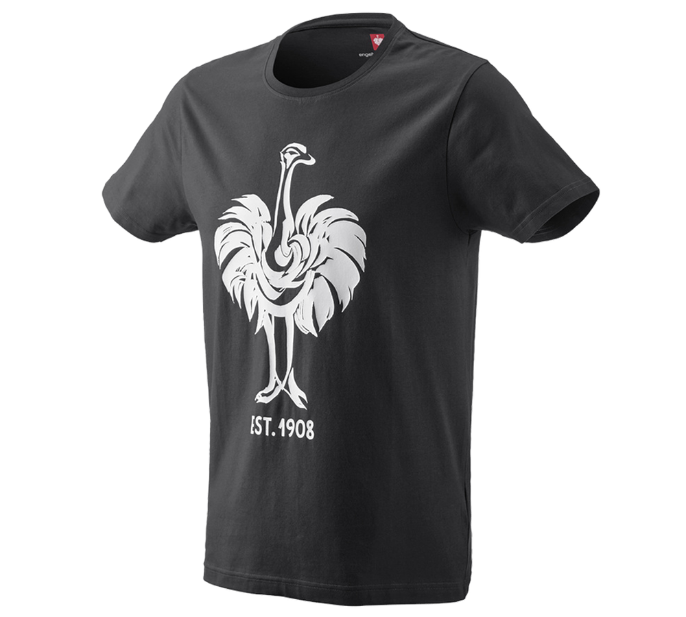 Maglie | Pullover | Camicie: e.s. t-shirt 1908 + nero/bianco