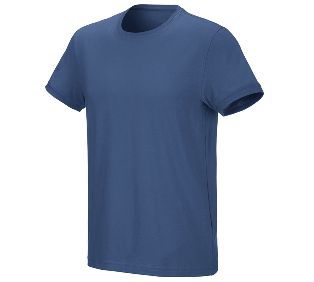 Temi: e.s. t-shirt cotton stretch + cobalto