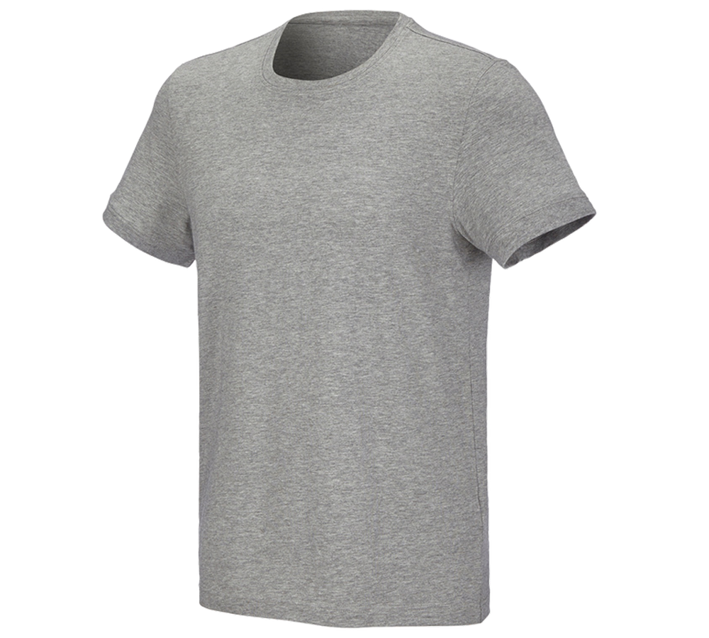 Maglie | Pullover | Camicie: e.s. t-shirt cotton stretch + grigio sfumato