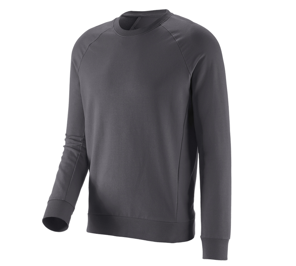 Maglie | Pullover | Camicie: e.s. felpa cotton stretch + antracite 