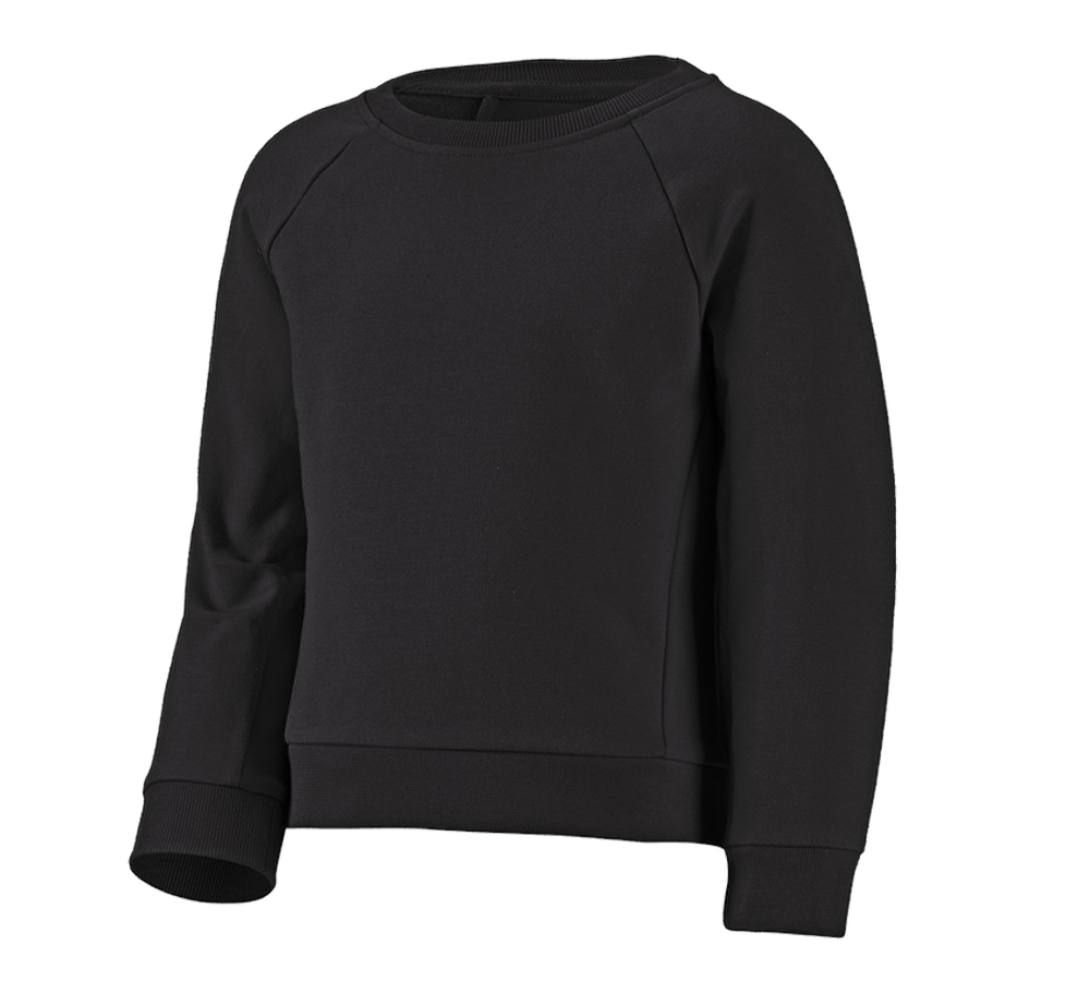 Maglie | Pullover | T-Shirt: e.s. felpa cotton stretch, bambino + nero