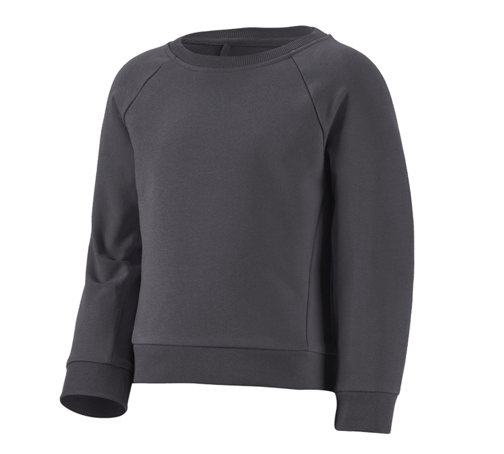 Maglie | Pullover | T-Shirt: e.s. felpa cotton stretch, bambino + antracite 