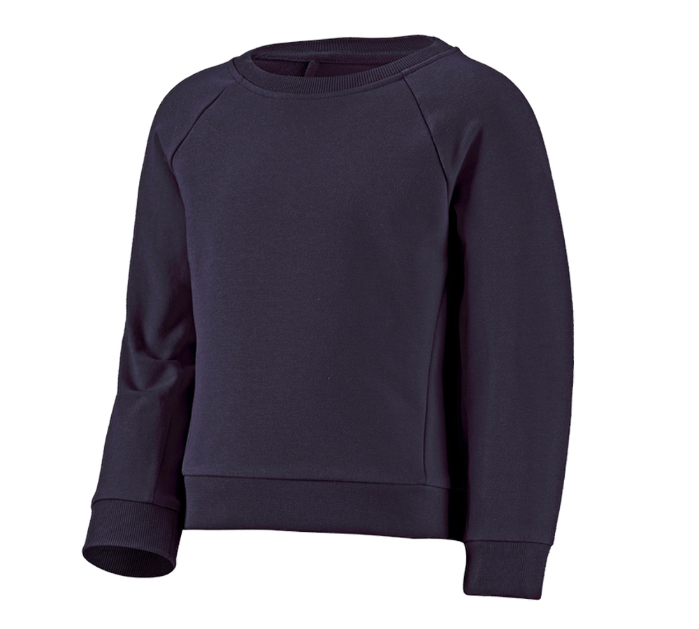 Maglie | Pullover | T-Shirt: e.s. felpa cotton stretch, bambino + blu scuro