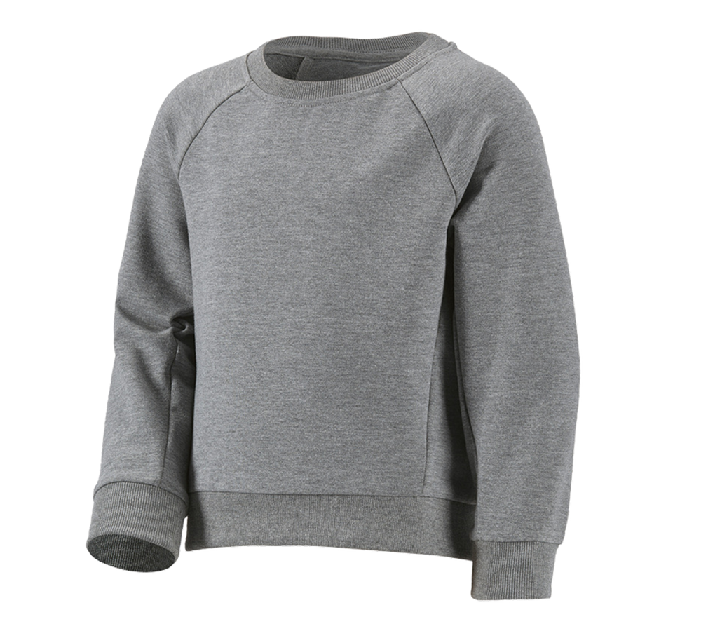 Maglie | Pullover | T-Shirt: e.s. felpa cotton stretch, bambino + grigio sfumato