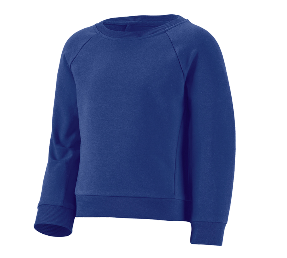 Temi: e.s. felpa cotton stretch, bambino + blu reale