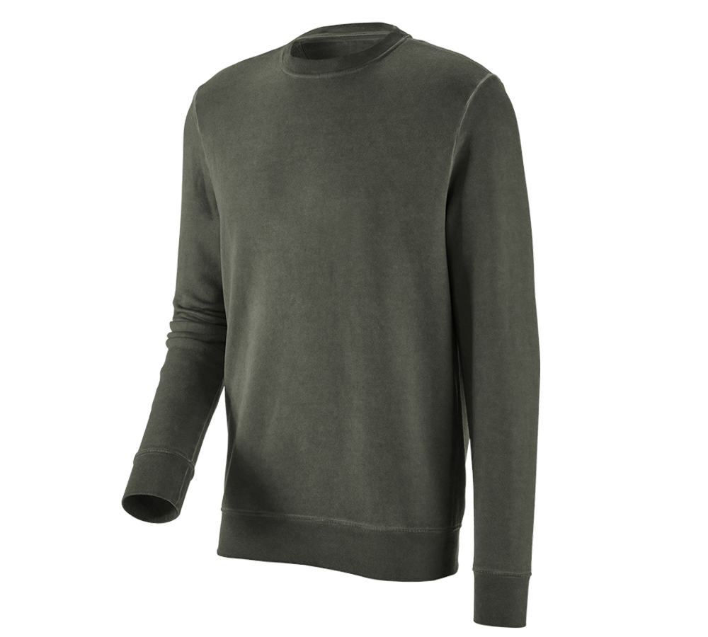 Maglie | Pullover | Camicie: e.s. felpa vintage poly cotton + verde mimetico vintage