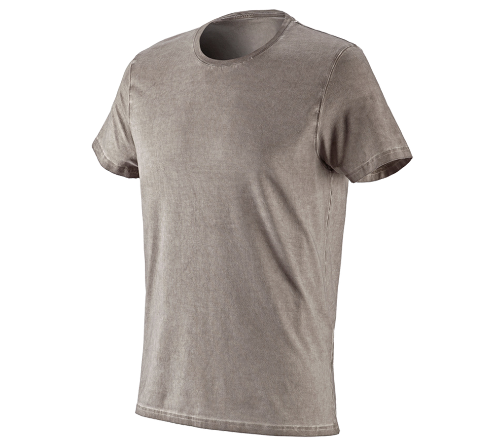 Temi: e.s. t-shirt vintage cotton stretch + tortora vintage