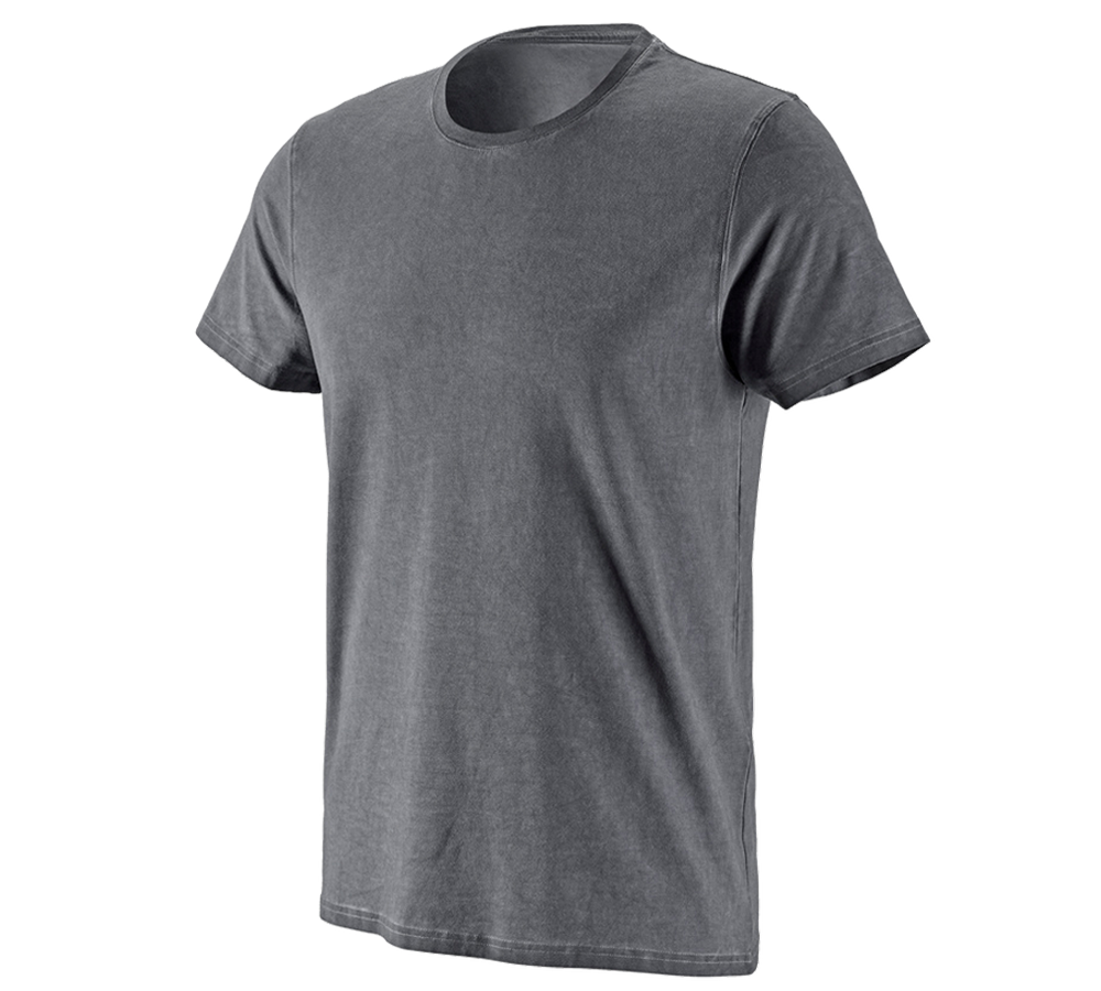Maglie | Pullover | Camicie: e.s. t-shirt vintage cotton stretch + cemento vintage