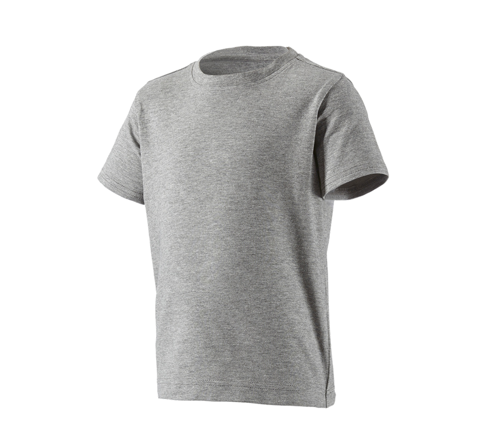 Temi: e.s. t-shirt cotton stretch, bambino + grigio sfumato