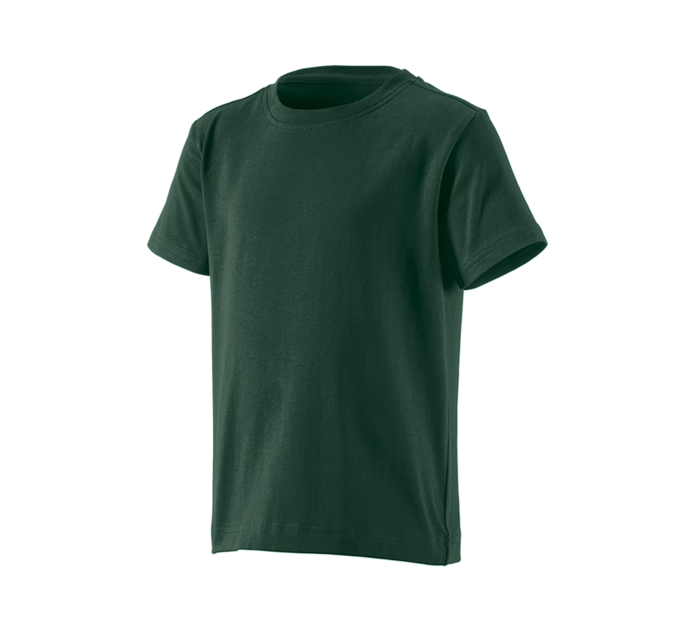 Maglie | Pullover | T-Shirt: e.s. t-shirt cotton stretch, bambino + verde