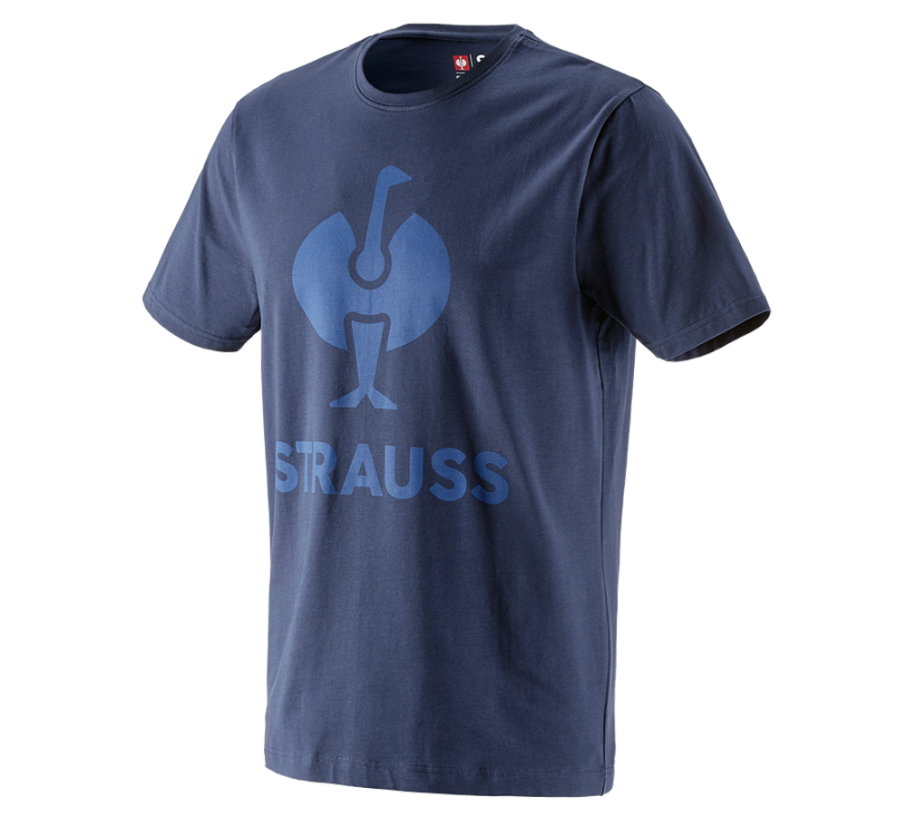 Maglie | Pullover | Camicie: T-shirt e.s.concrete + blu profondo