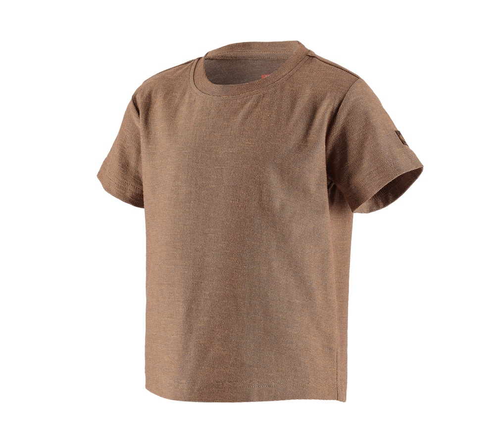 Maglie | Pullover | T-Shirt: T-shirt e.s.vintage, bambino + seppia melange