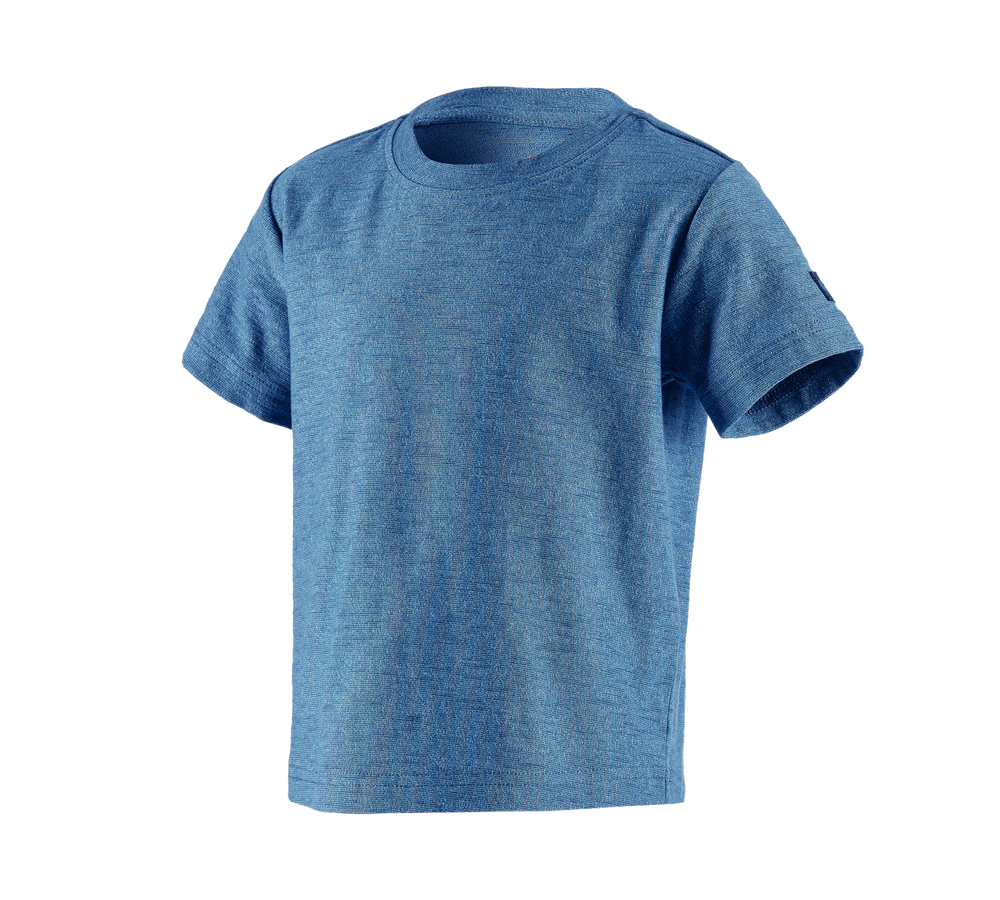 Temi: T-shirt e.s.vintage, bambino + blu artico melange