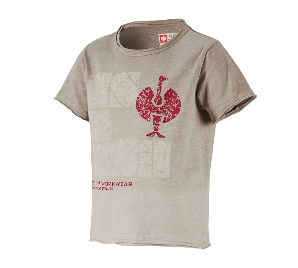Maglie | Pullover | T-Shirt: e.s. t-shirt denim workwear, bambino + tortora vintage