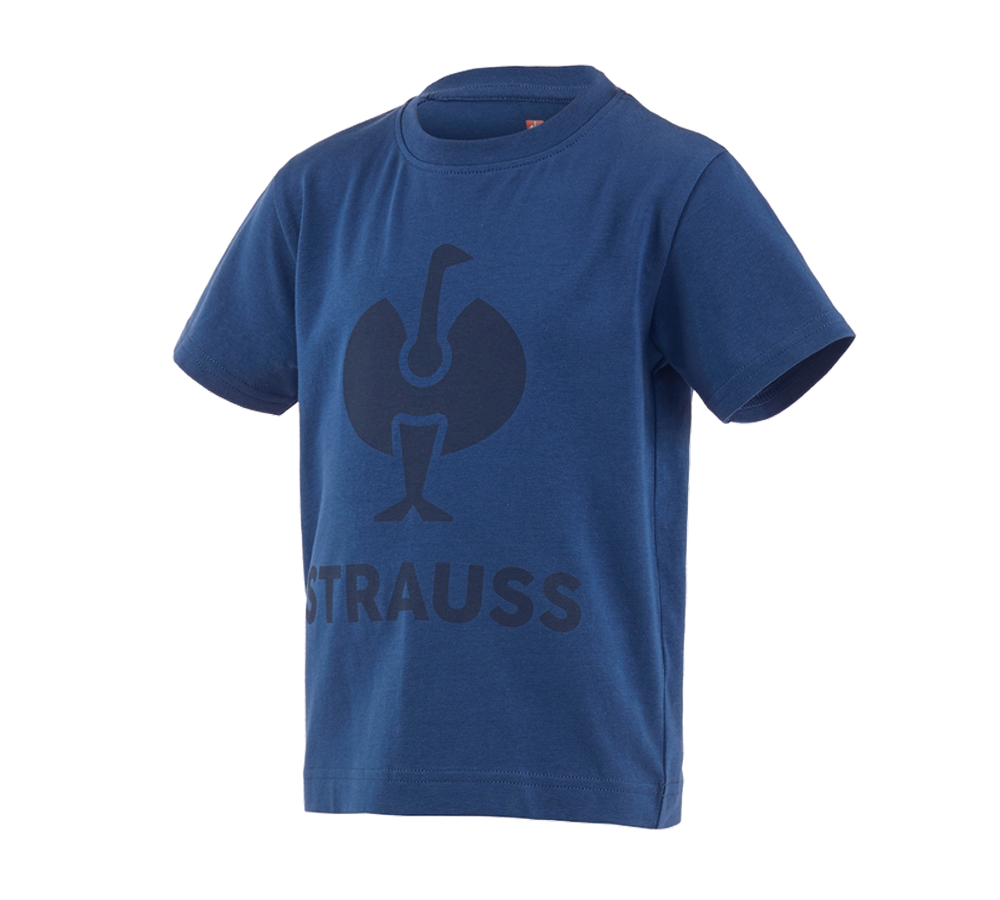 Temi: T-shirt e.s.concrete, bambino + blu alcalino