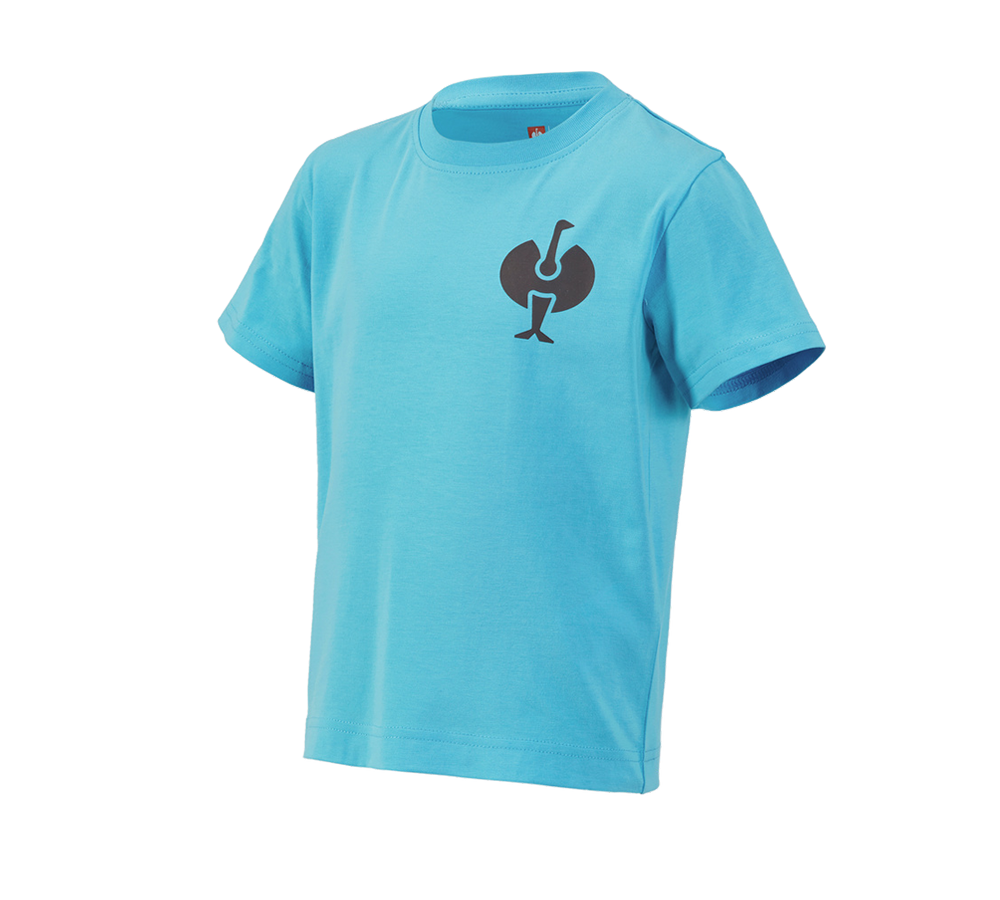 Maglie | Pullover | T-Shirt: T-shirt e.s.trail, bambino + turchese lapis/antracite 