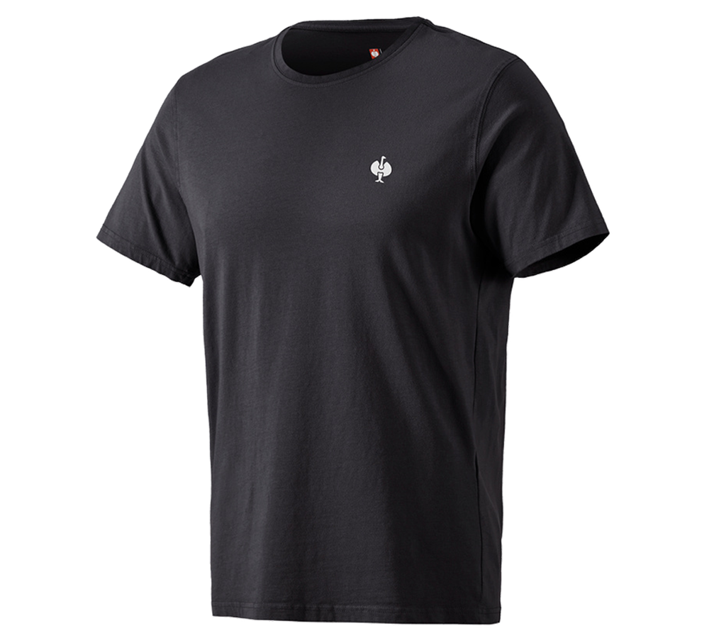 Maglie | Pullover | Camicie: T-shirt e.s.motion ten pure + nero ossido vintage