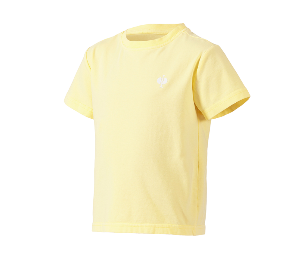 Maglie | Pullover | T-Shirt: T-shirt e.s.motion ten pure, bambino + giallo chiaro vintage