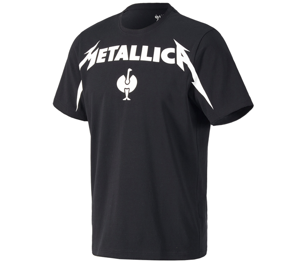 Collaborazioni: Metallica cotton tee + nero