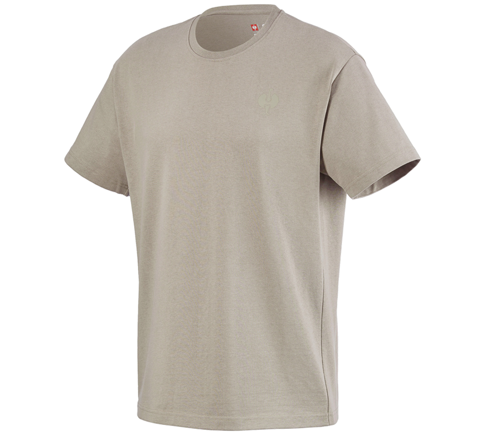 Temi: T-shirt heavy e.s.iconic + grigio delfino