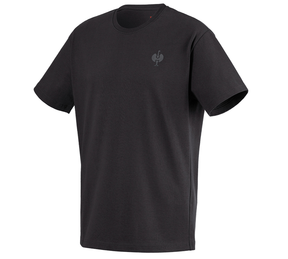 Maglie | Pullover | Camicie: T-shirt heavy e.s.iconic + nero