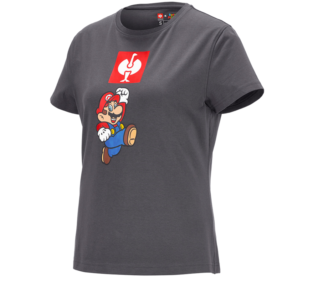 Collaborazioni: Super Mario t-shirt, donna + antracite 