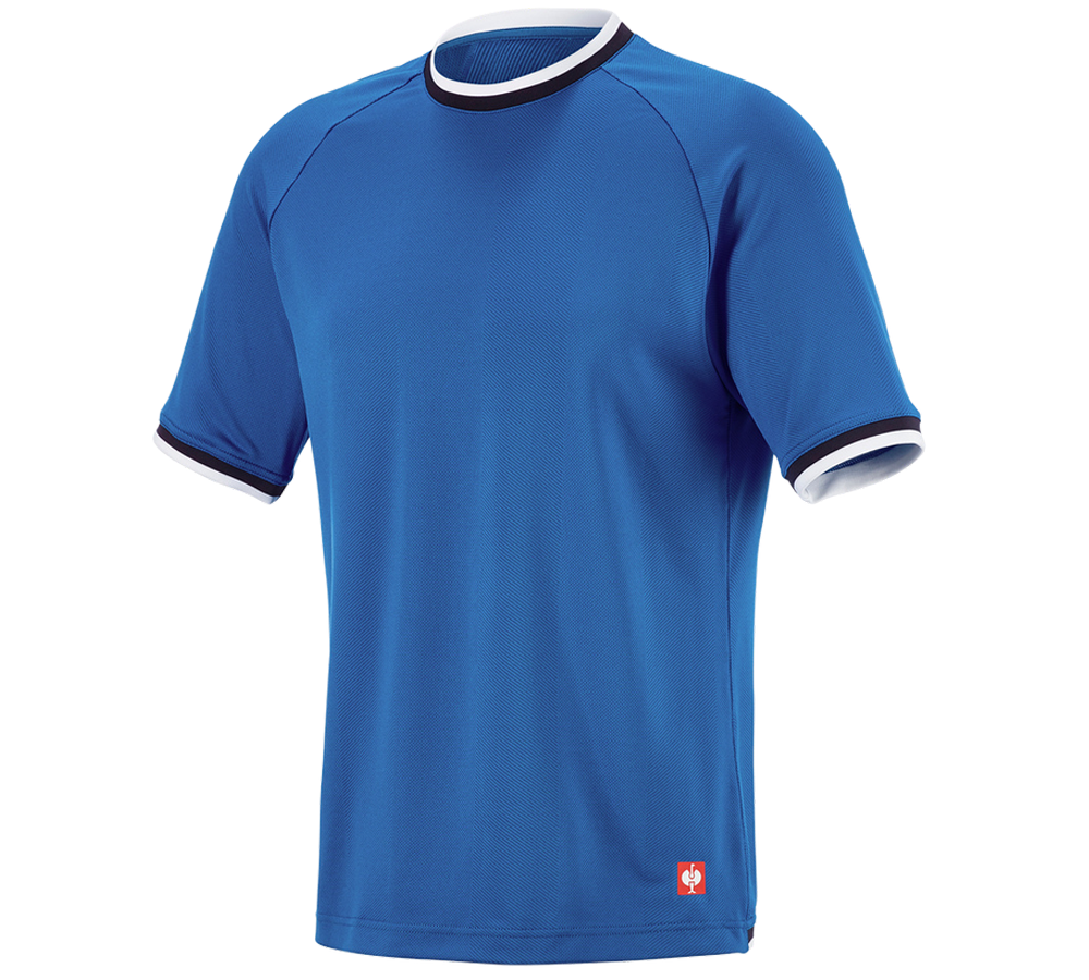 Maglie | Pullover | Camicie: T-shirt funzionale e.s.ambition + blu genziana/grafite