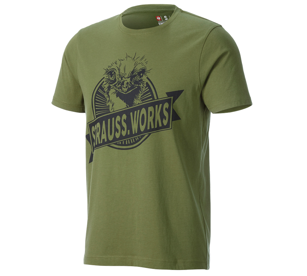 Abbigliamento: T-shirt e.s.iconic works + verde montagna