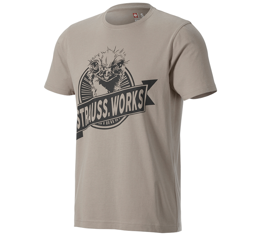 Abbigliamento: T-shirt e.s.iconic works + grigio delfino