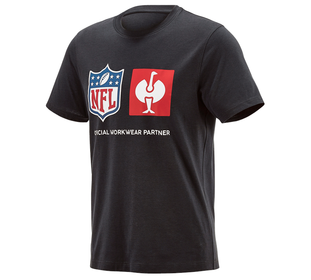 Maglie | Pullover | Camicie: NFL T-Shirt cotton + nero