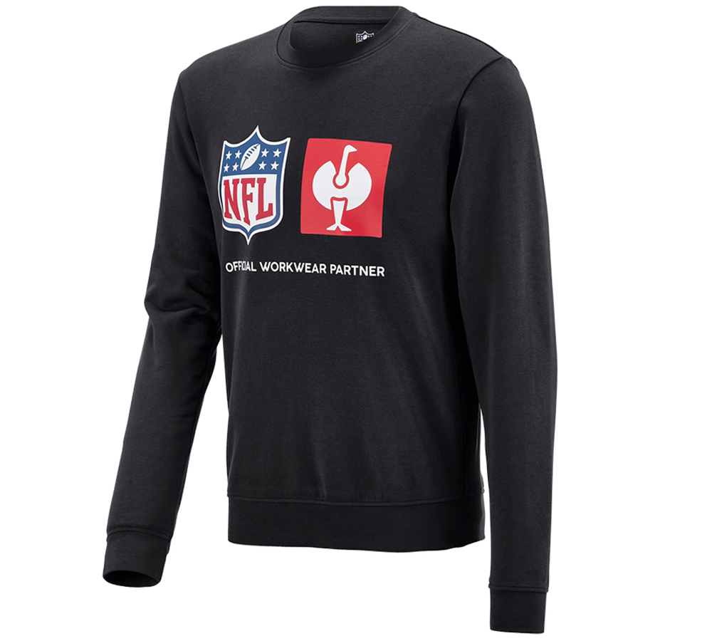 Collaborazioni: NFL Sweatshirt cotton + nero