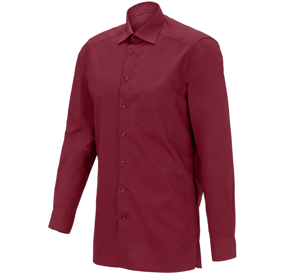 Maglie | Pullover | Camicie: e.s. camicia da servizio, a manica lunga + rubino