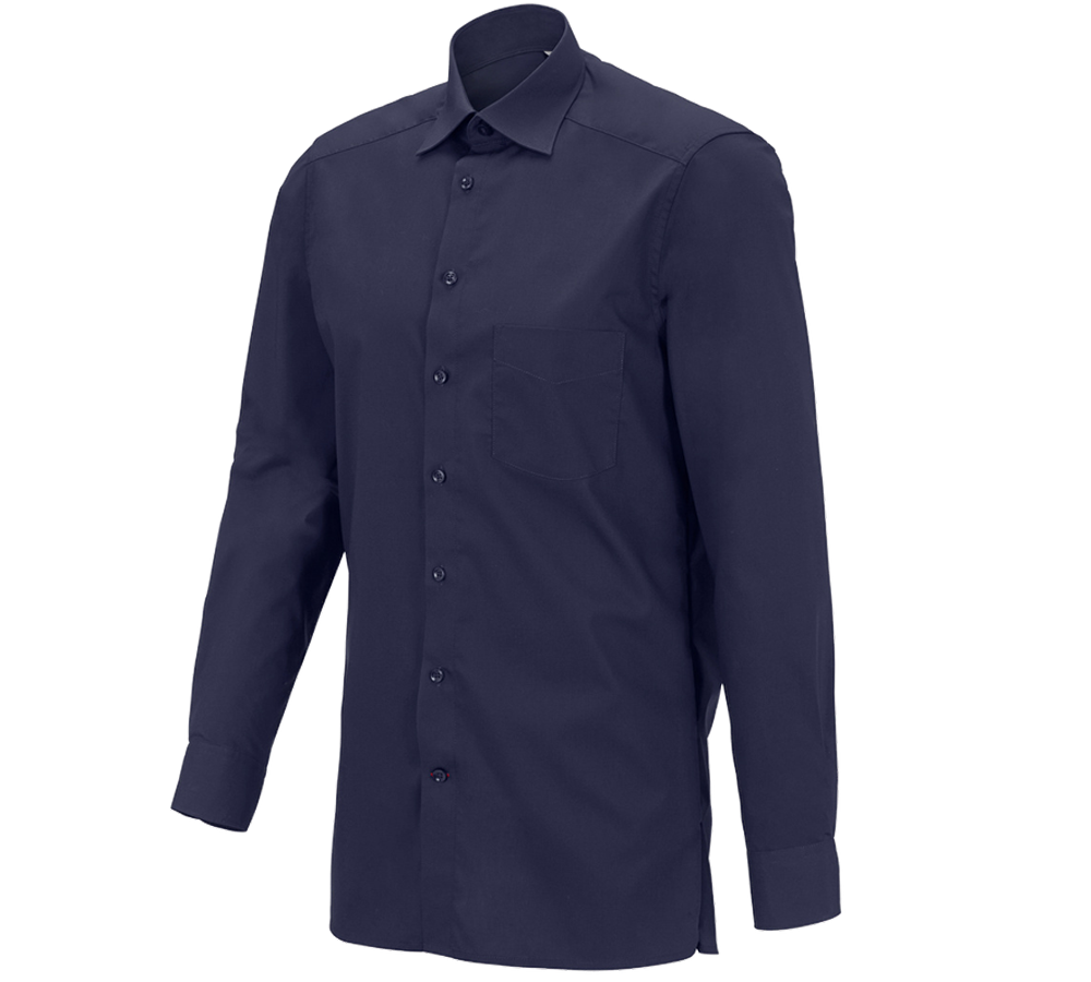 Maglie | Pullover | Camicie: e.s. camicia da servizio, a manica lunga + blu scuro