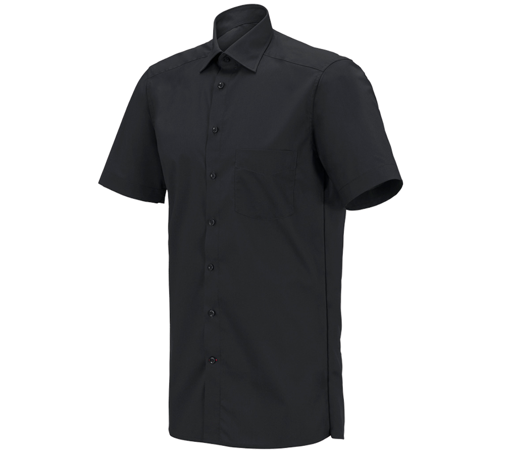 Maglie | Pullover | Camicie: e.s. camicia da servizio, a manica corta + nero
