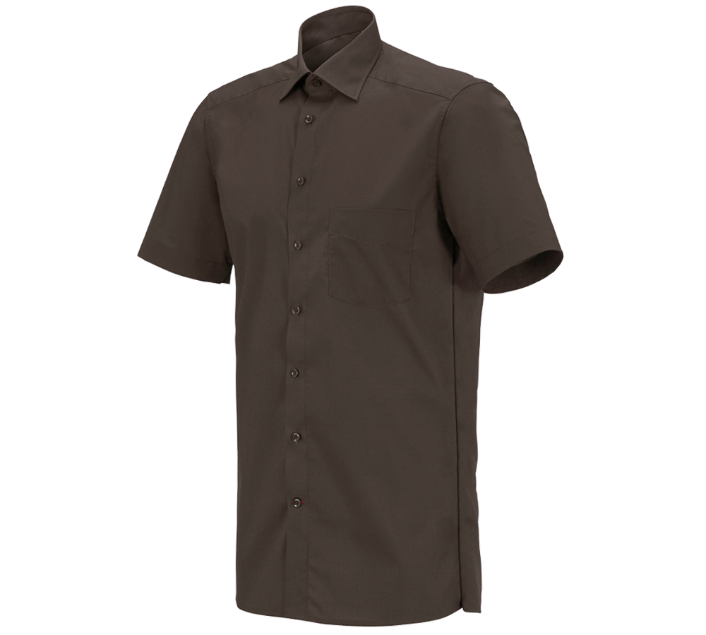 Maglie | Pullover | Camicie: e.s. camicia da servizio, a manica corta + castagna
