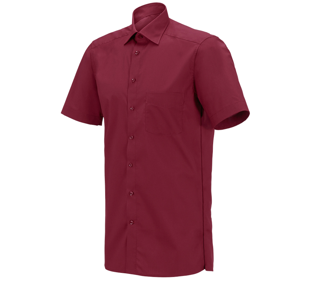 Maglie | Pullover | Camicie: e.s. camicia da servizio, a manica corta + rubino