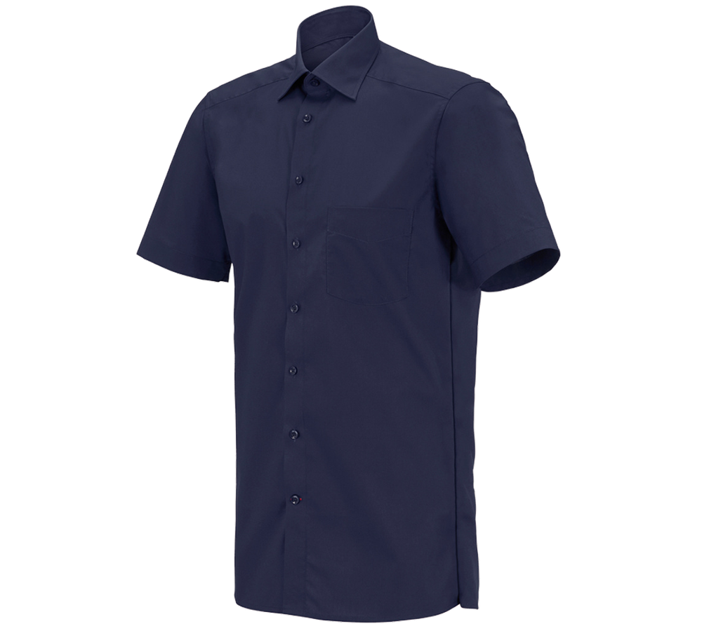 Maglie | Pullover | Camicie: e.s. camicia da servizio, a manica corta + blu scuro